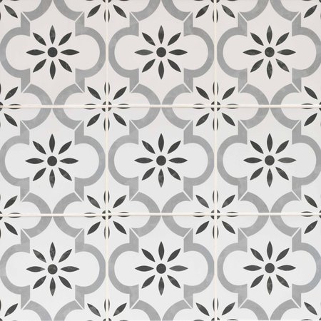 MSI Kenzzi Azila 8 In. X 8 In. Glazed Porcelain Floor And Wall Tile, 12PK ZOR-PT-0509